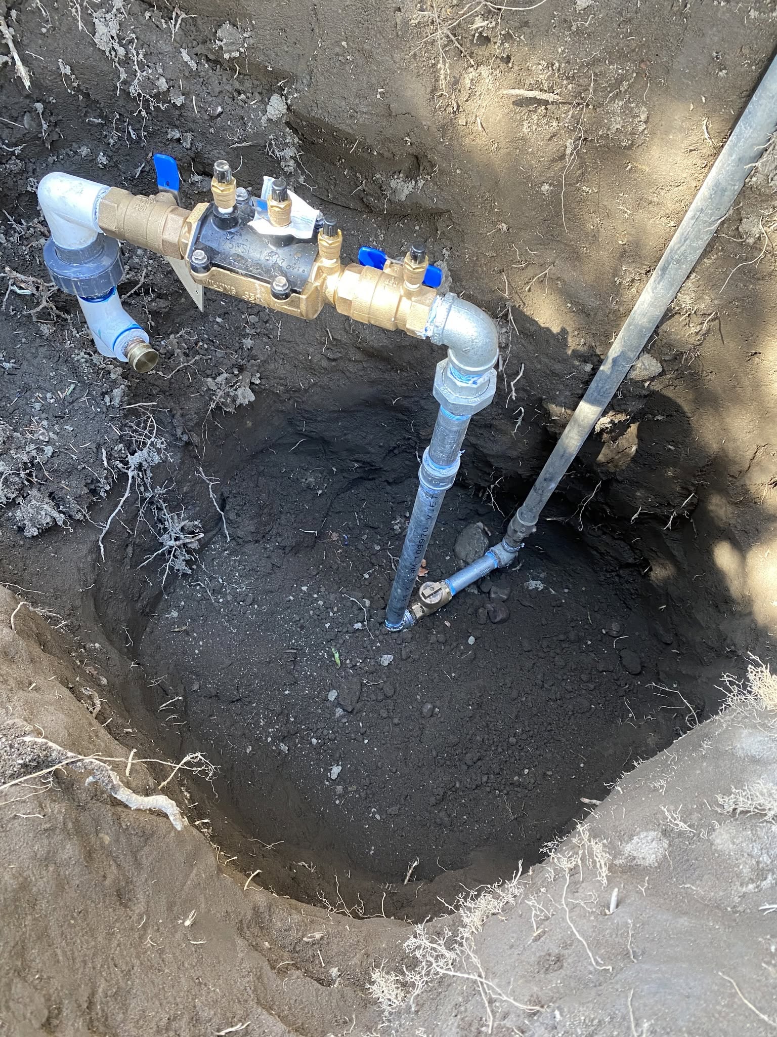 Landscape Drainage Project Coeur Dalene Idaho In North Idaho