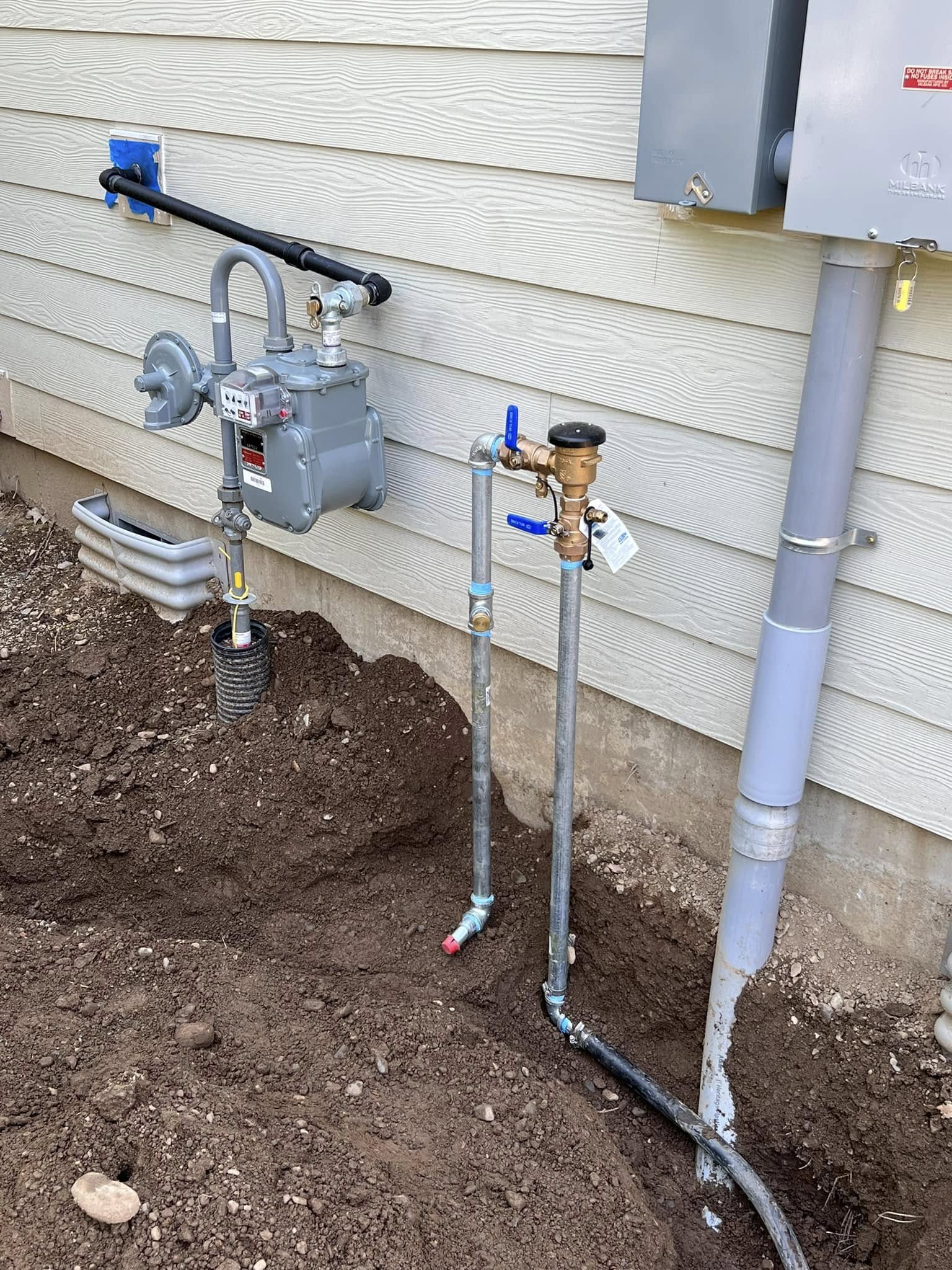 Landscape Drainage Project Coeur Dalene Idaho In North Idaho