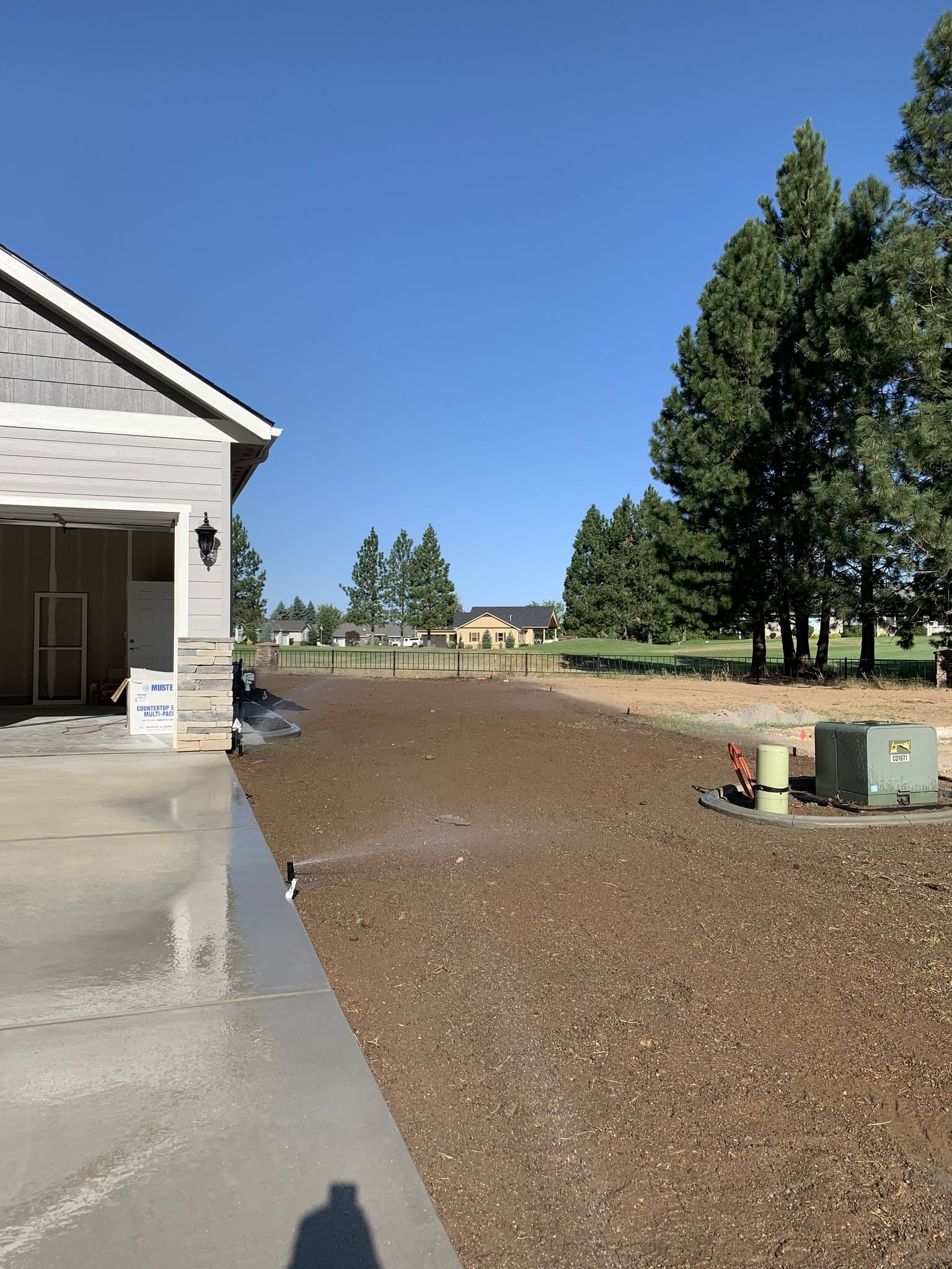Outdoor Landscape Project Coeur Dalene Idaho In North Idaho