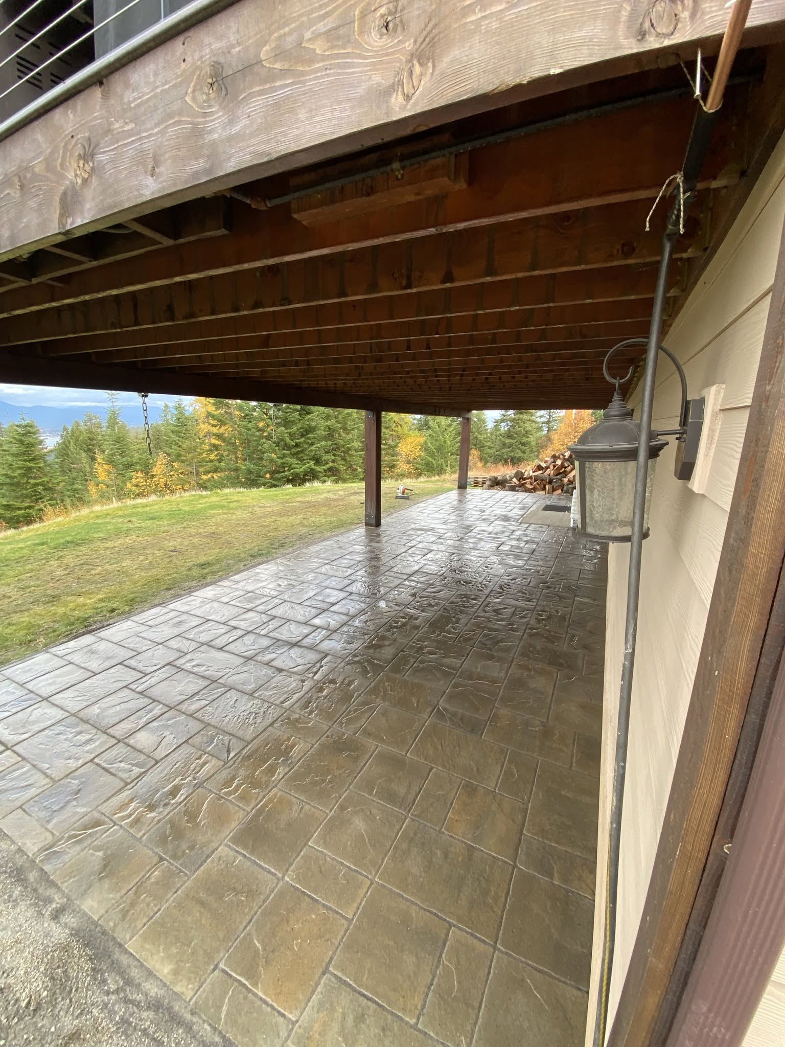 Outdoor Landscape Project Coeur Dalene Idaho In North Idaho