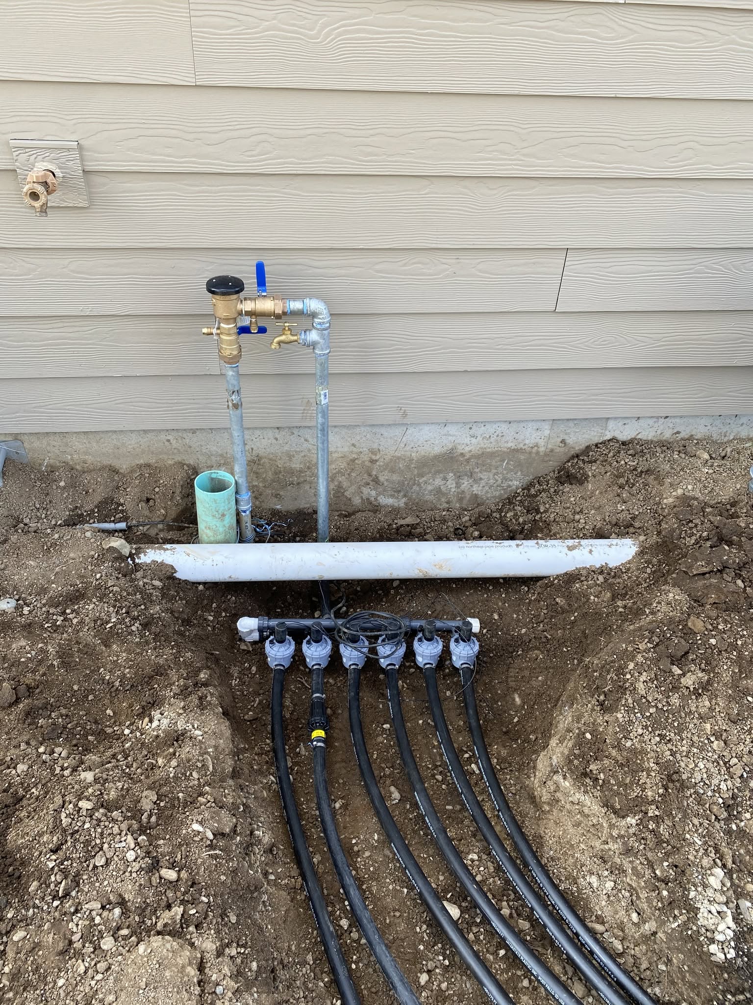 Sprinkler Irrigation Project Coeur Dalene Idaho In North Idaho