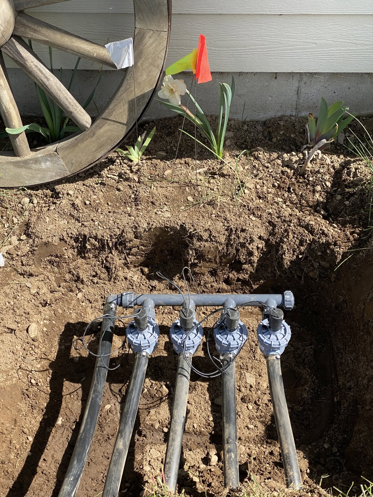 Sprinkler Irrigation Project Coeur Dalene Idaho In North Idaho