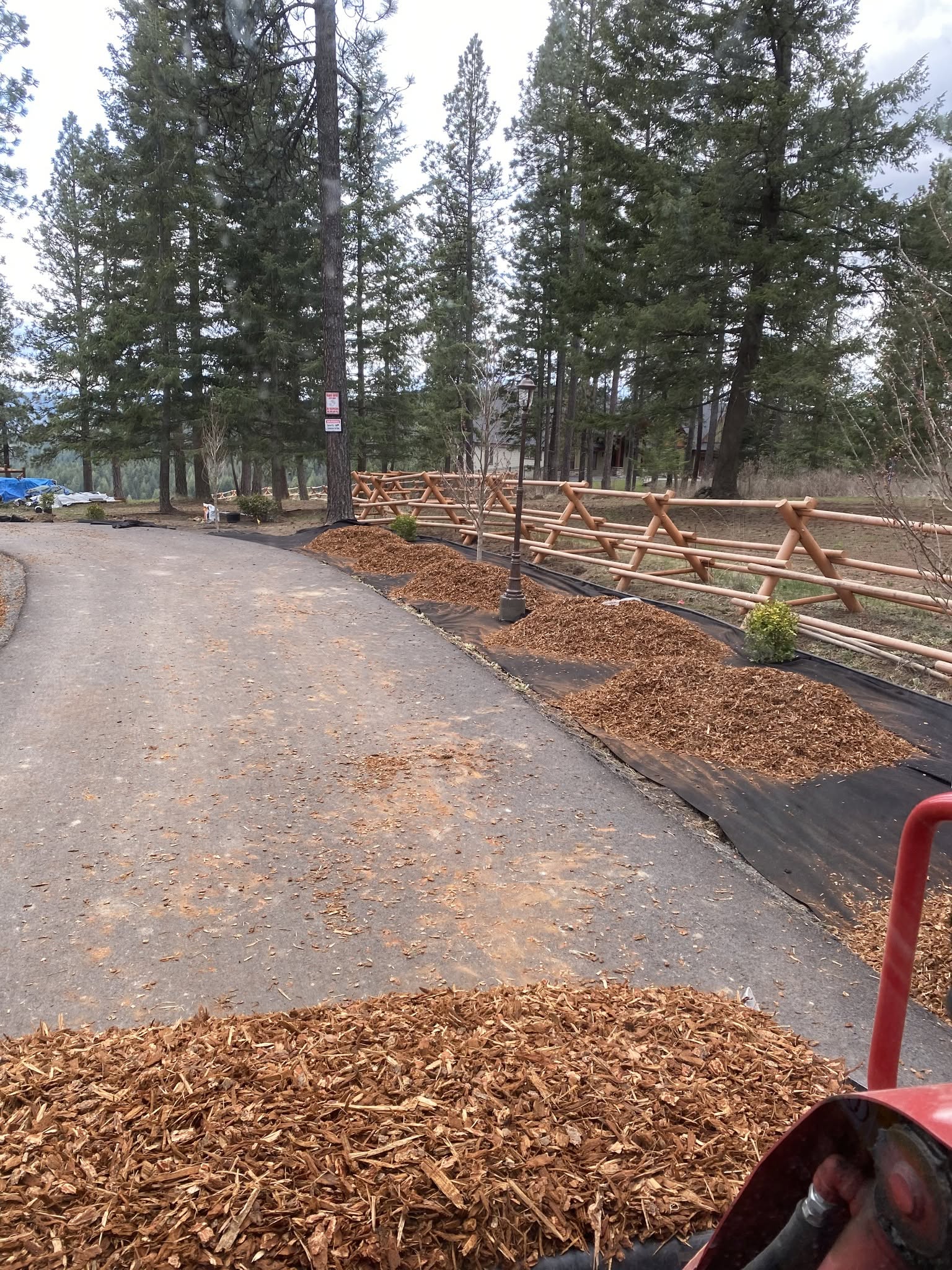 Sprinkler Irrigation Project Coeur Dalene Idaho In North Idaho