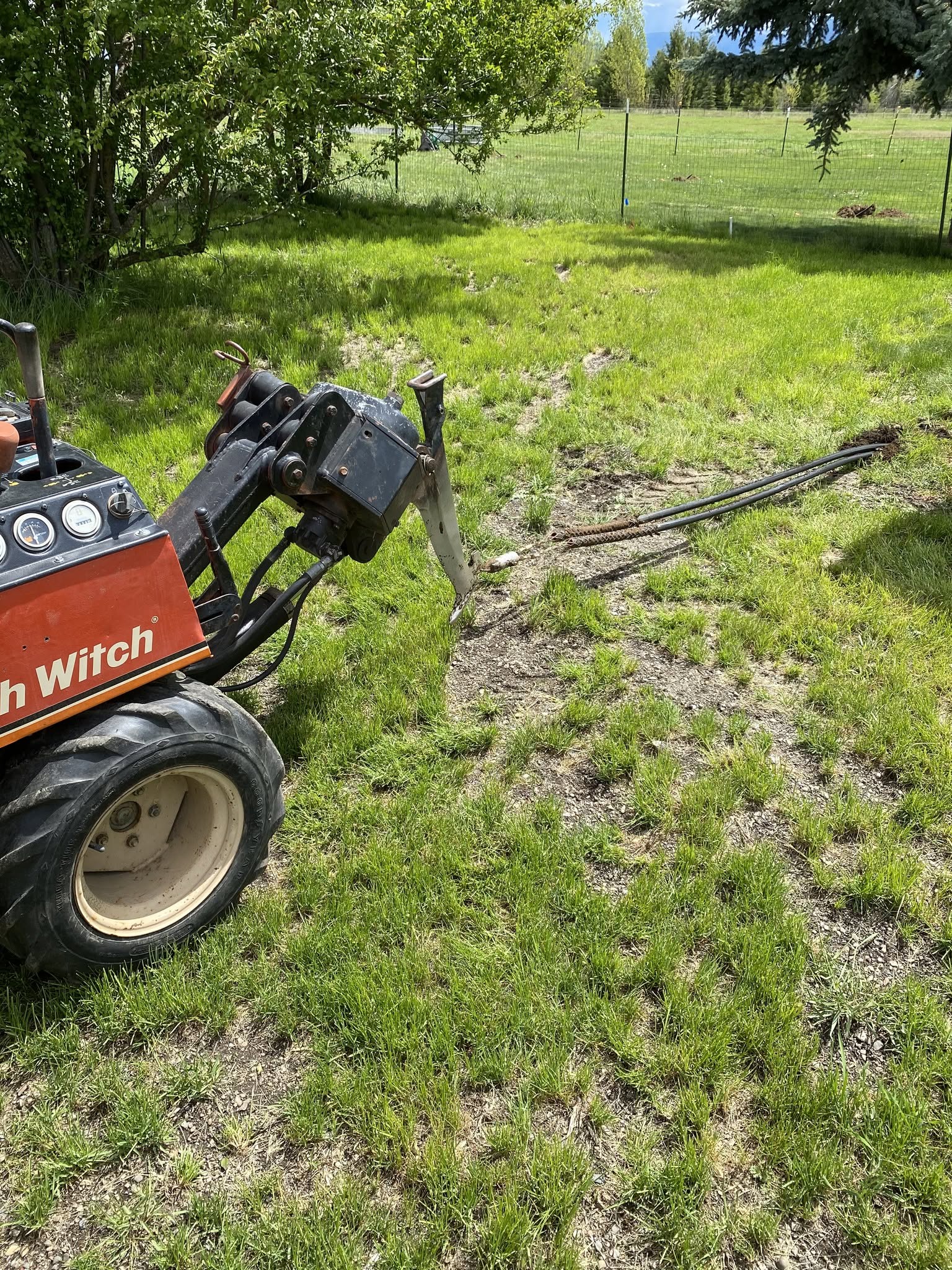 Sprinkler Irrigation Project Coeur Dalene Idaho In North Idaho