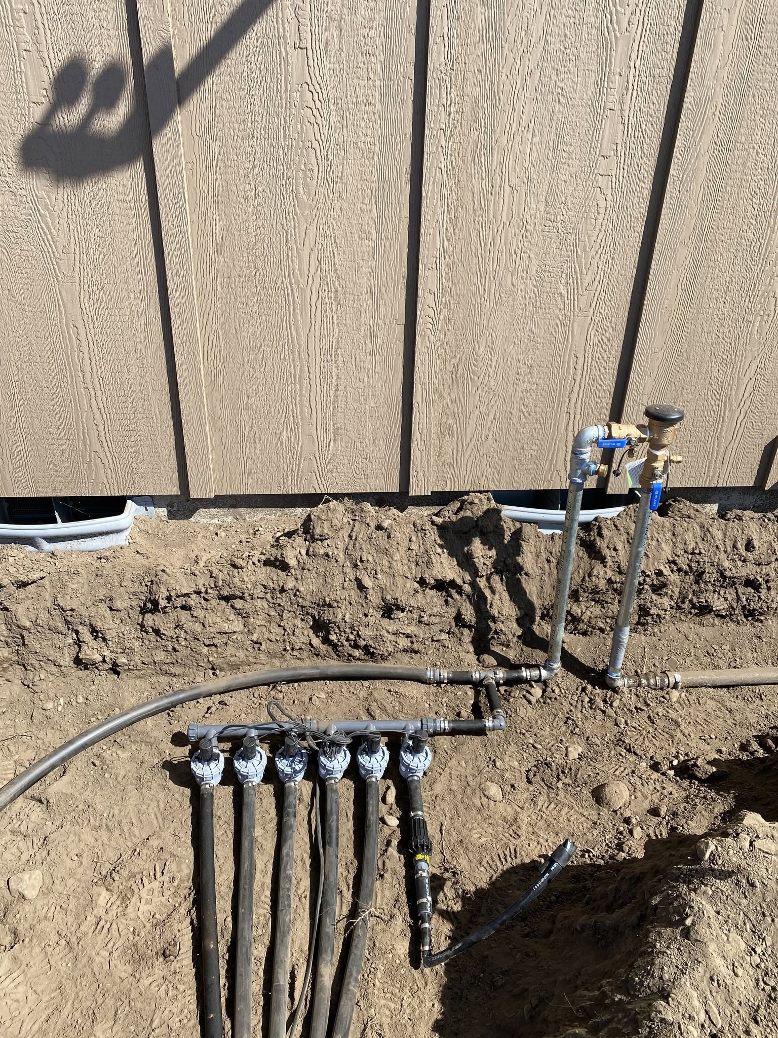 Sprinkler Irrigation Project Coeur Dalene Idaho In North Idaho