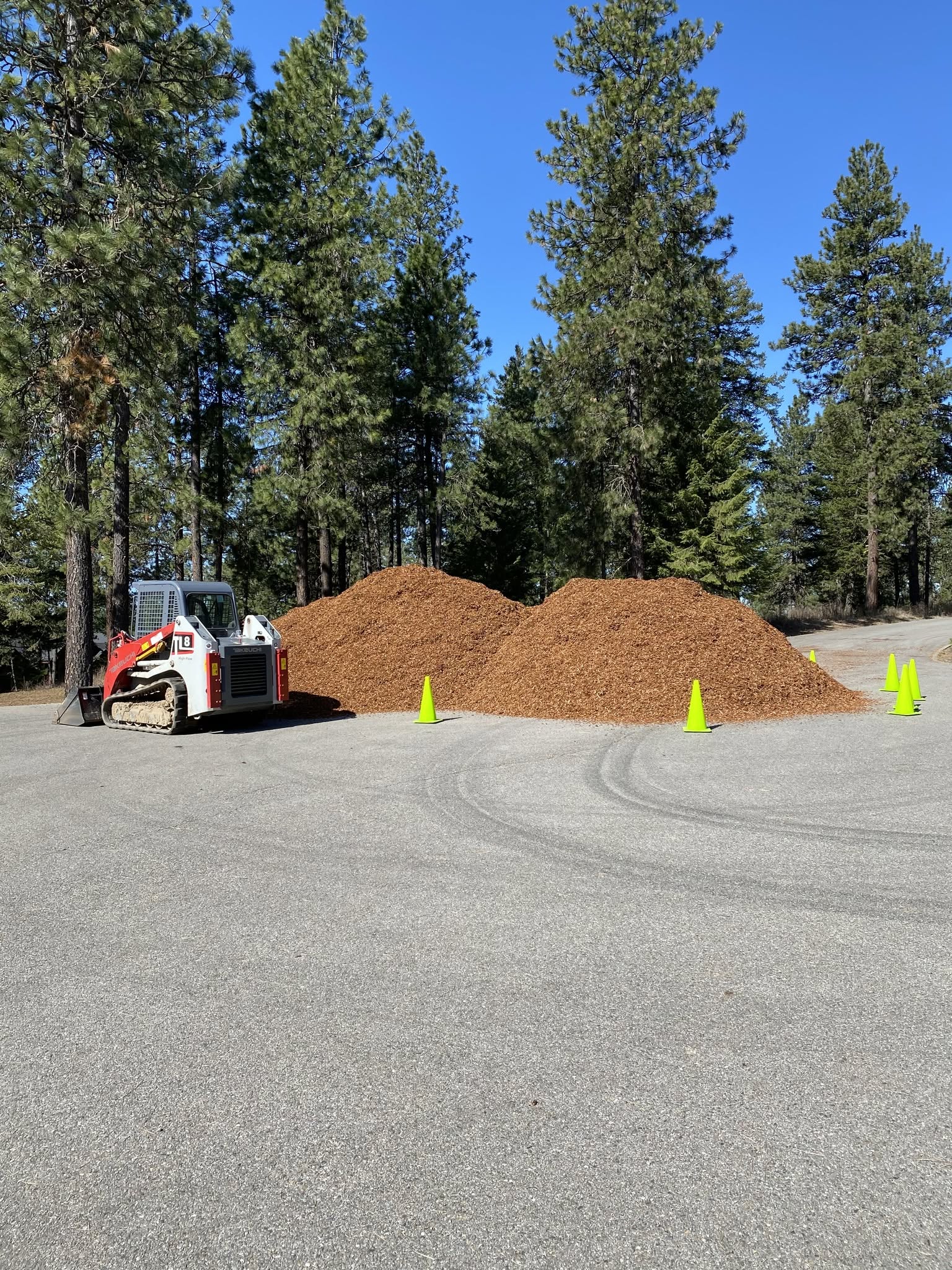 Sprinkler Irrigation Project Coeur Dalene Idaho In North Idaho