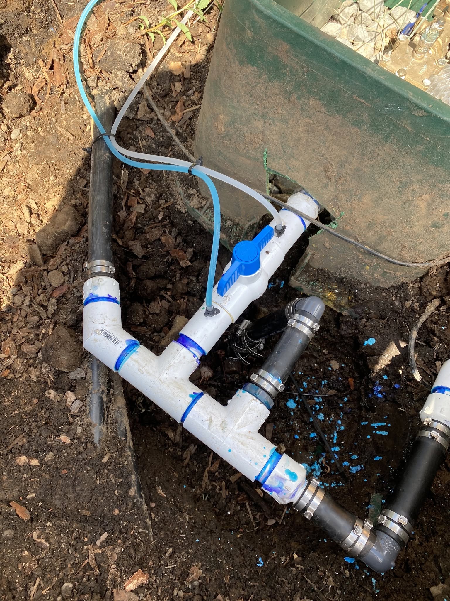 Sprinkler Irrigation Project Coeur Dalene Idaho In North Idaho
